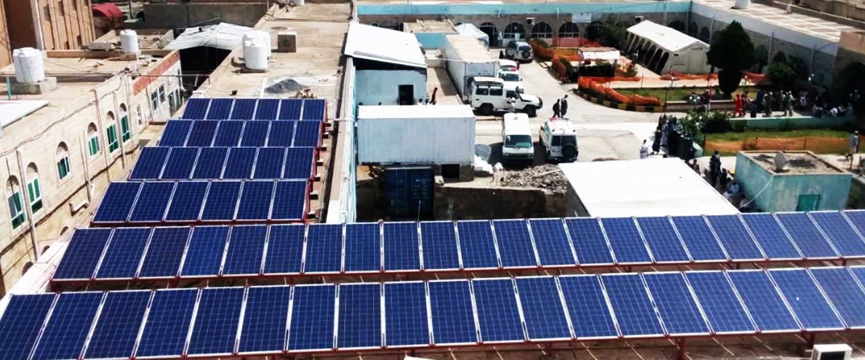 Solar Panels for Save Children Org. Project - AL-Gmuhoury Hospital - Haja